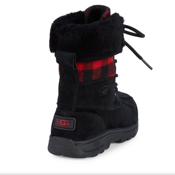 UGG Classic Plaid Boot Size 3 - Picture 2 of 8